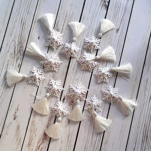Snowflake Nipple Tassels