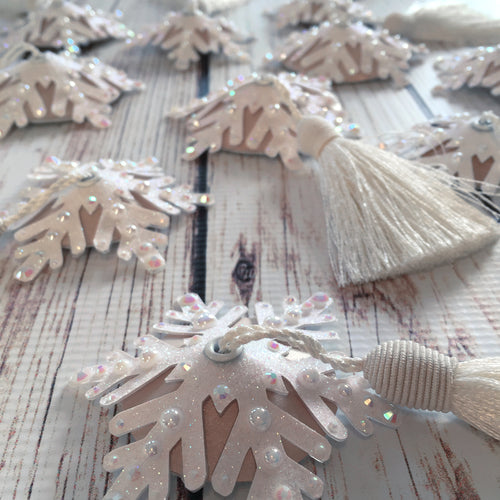 Snowflake Nipple Tassels