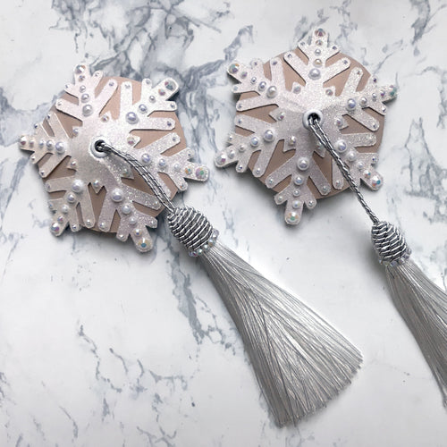 Snowflake Nipple Tassels
