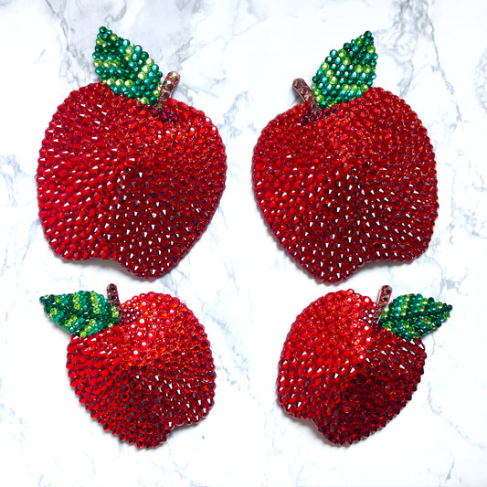 Apple Pasties or Tassels, handmade by The Playful Pear