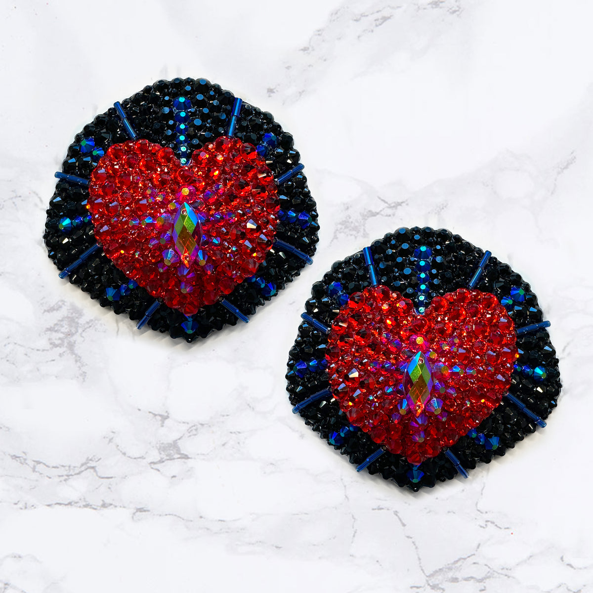 Dark Cupid Merkin Set, handmade by The Playful Pear