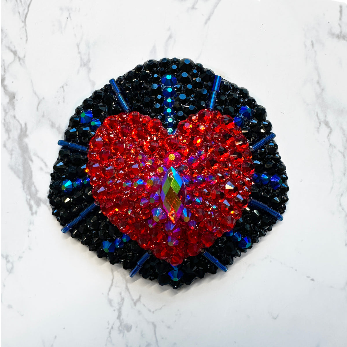Dark Cupid Merkin Set, handmade by The Playful Pear — view 2
