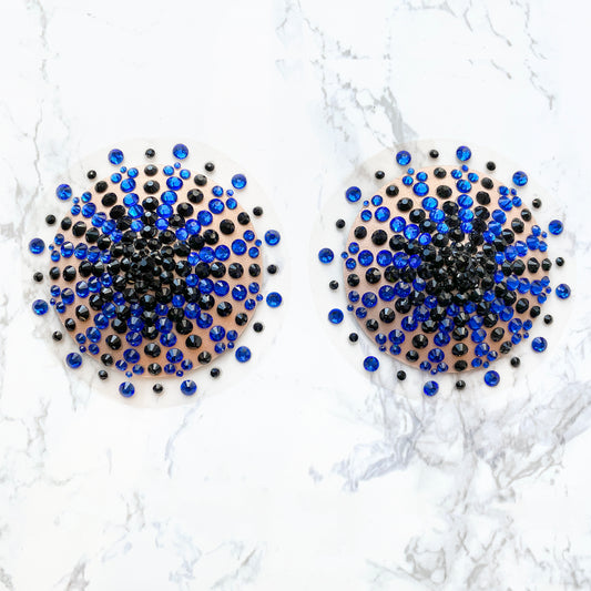 Two Tone Illusion Pasties, handmade by The Playful Pear