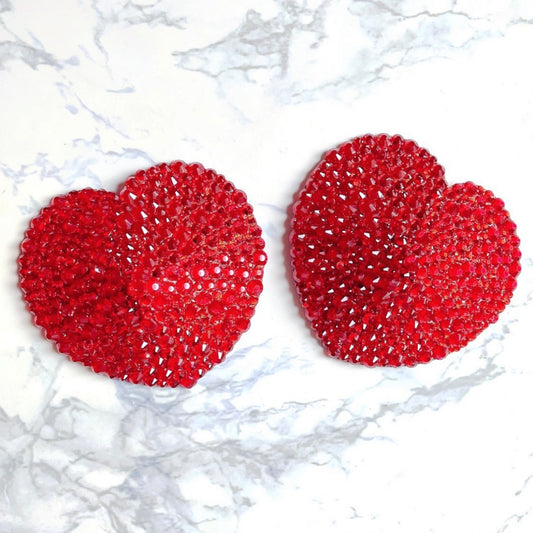 Heart Pasties or Tassels, handmade by The Playful Pear