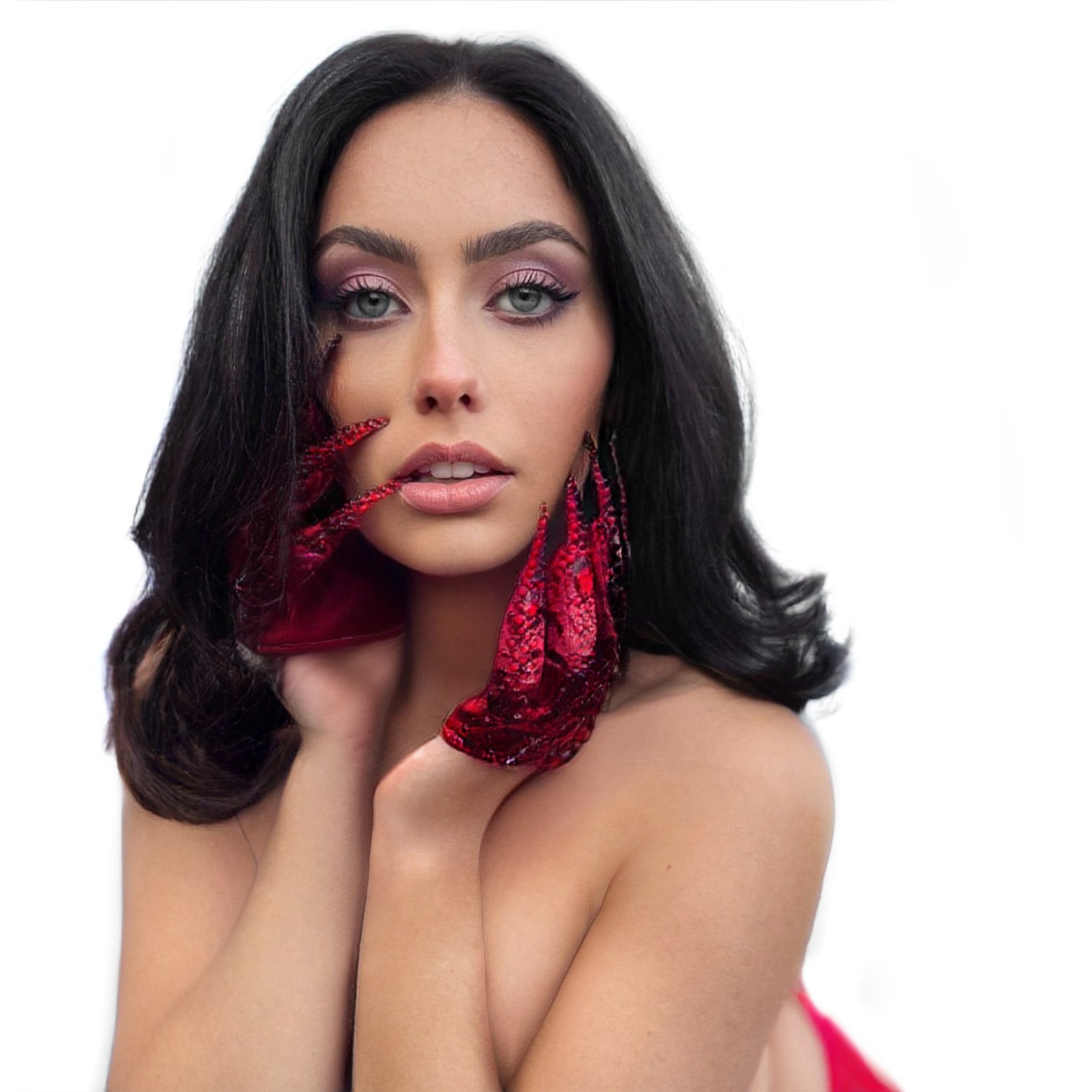 Deluxe Scarlet Devil Gloves