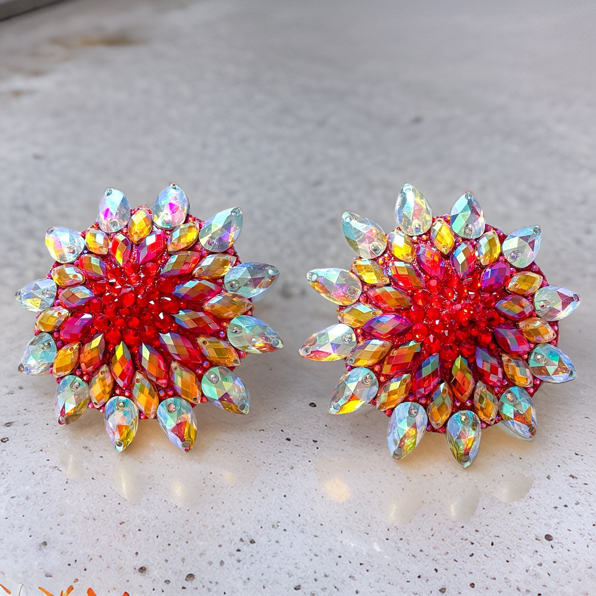 Crystal Collection Nipple Tassels & Pasties, handmade by The Playful Pear — view 3