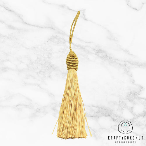 Gold Tassels - 2pcs