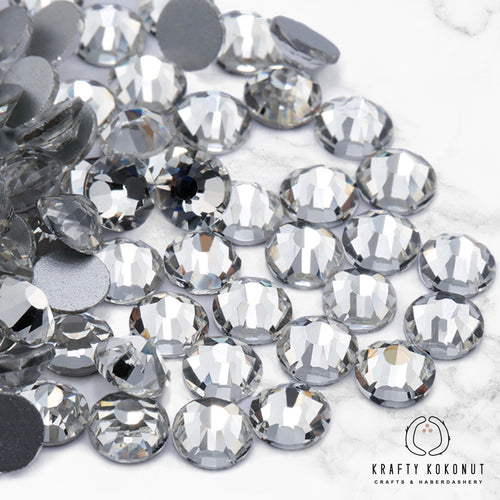 Krafty Kokonut® Crystal Grade-A Glass Rhinestones