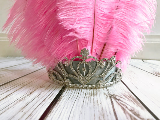 Moulin Rouge Showgirl Headpiece, handmade by The Playful Pear — view 2