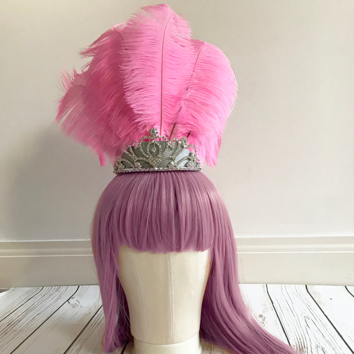 Moulin Rouge Showgirl Headpiece, handmade by The Playful Pear — view 3