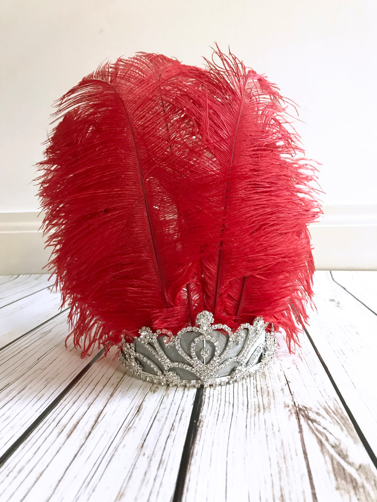 Moulin Rouge Showgirl Headpiece, handmade by The Playful Pear — view 6