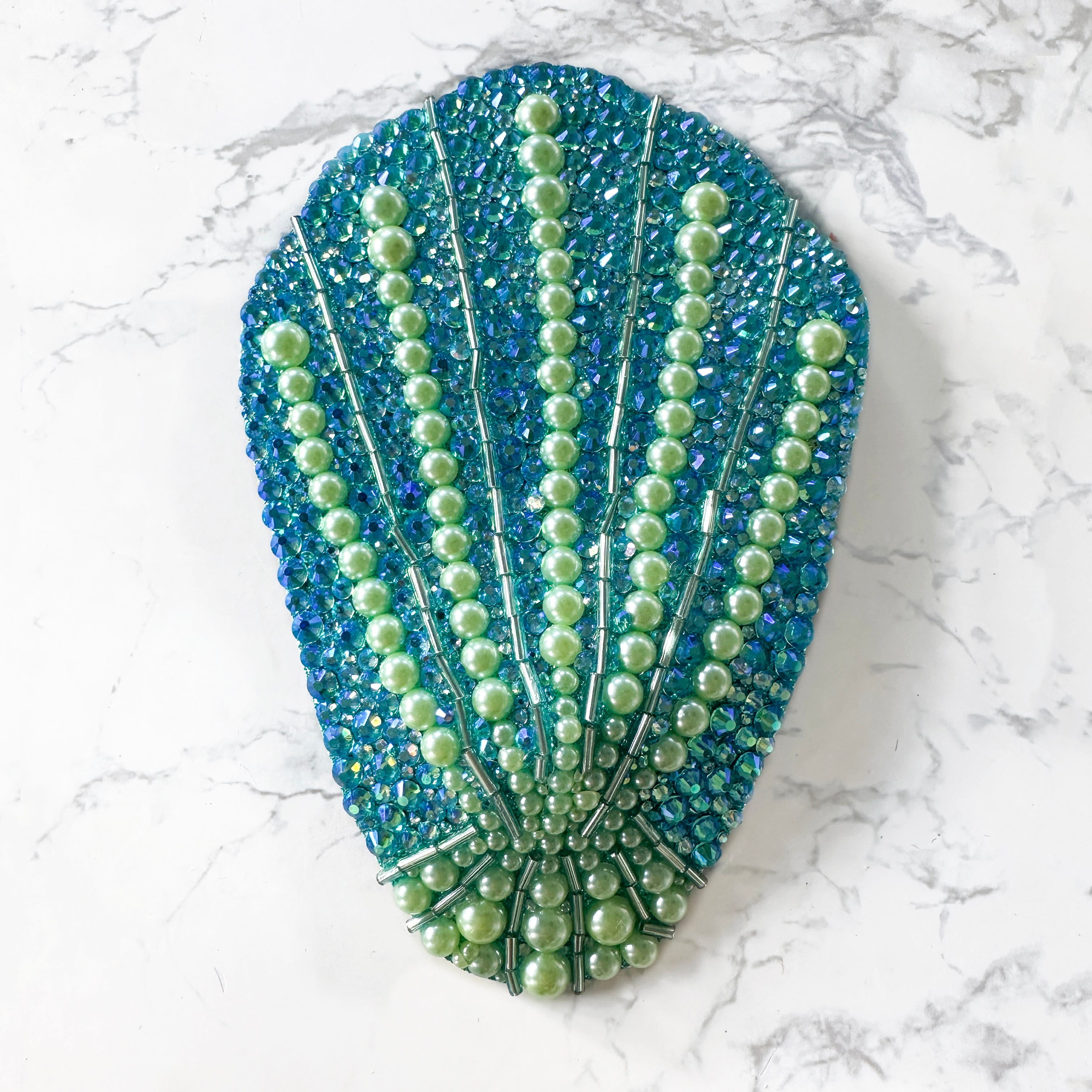 Mermaid Cove Seashell Merkin Set