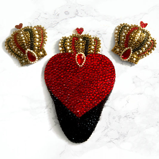 Custom Burlesque Merkin, handmade by The Playful Pear — view 2