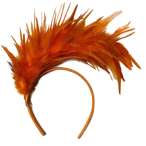 Feather Headband Burlesque Headpiece