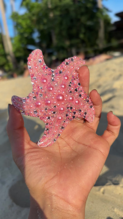 Pink Coral Starfish Pasties or Tassels