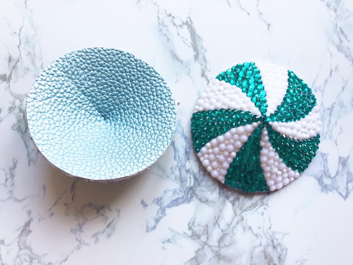 Candy Swirl Nipple Pasties, handmade by The Playful Pear — view 3