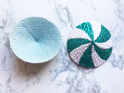 Candy Swirl Nipple Pasties, handmade by The Playful Pear — view 3
