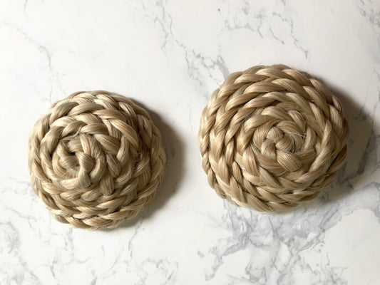 Viking Braid Nipple Pasties, handmade by The Playful Pear — view 2