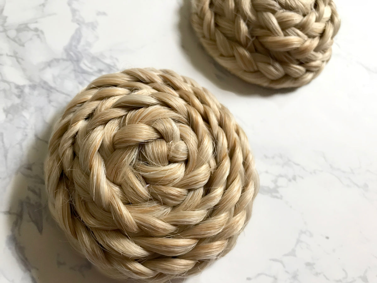 Viking Braid Nipple Pasties, handmade by The Playful Pear — view 3
