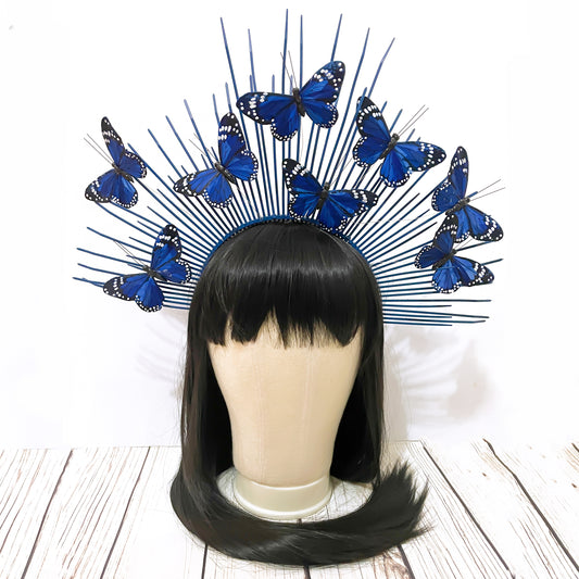 Monarch Butterfly Queen Crown, handmade by The Playful Pear — view 2