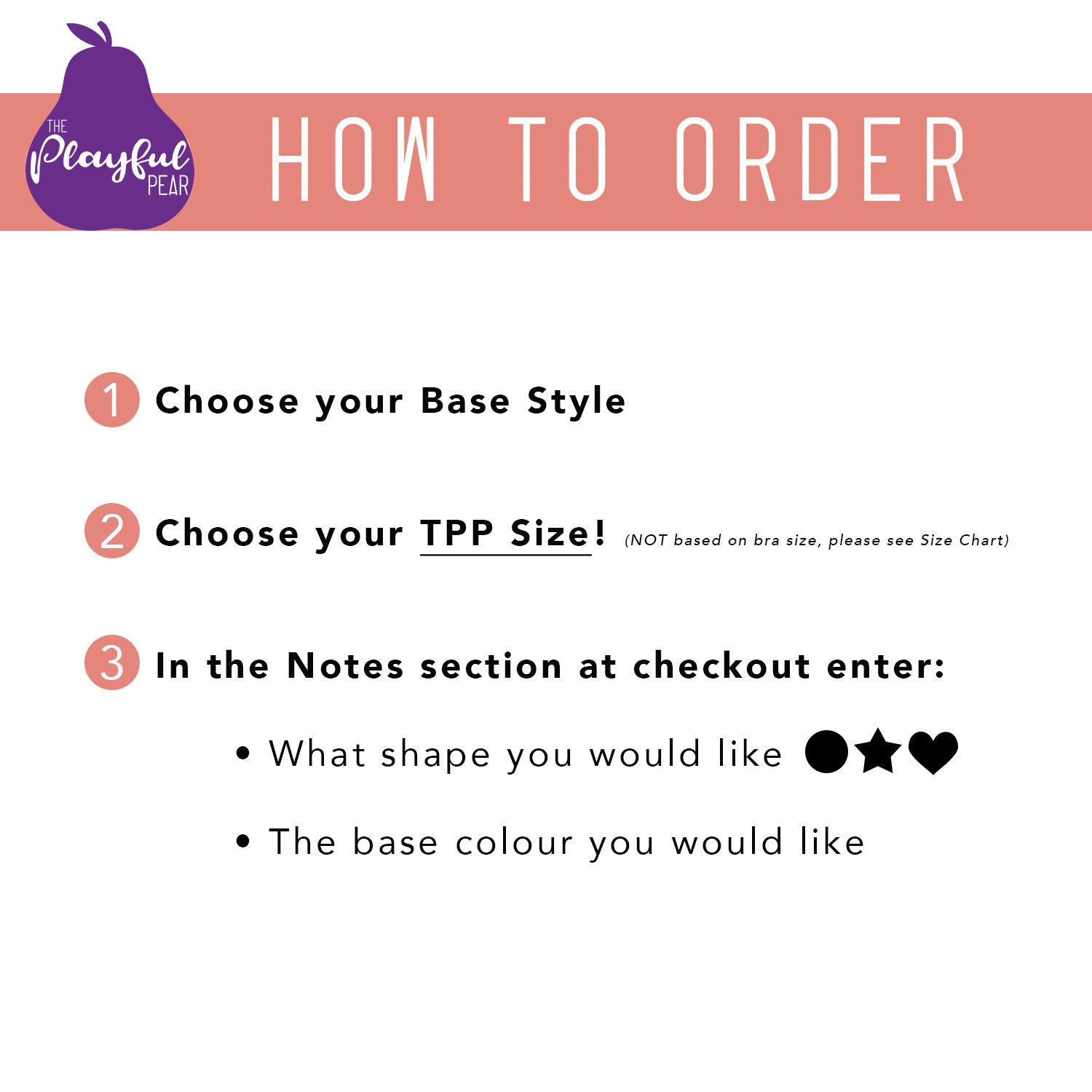 DIY Nipple Pasties | Base Only