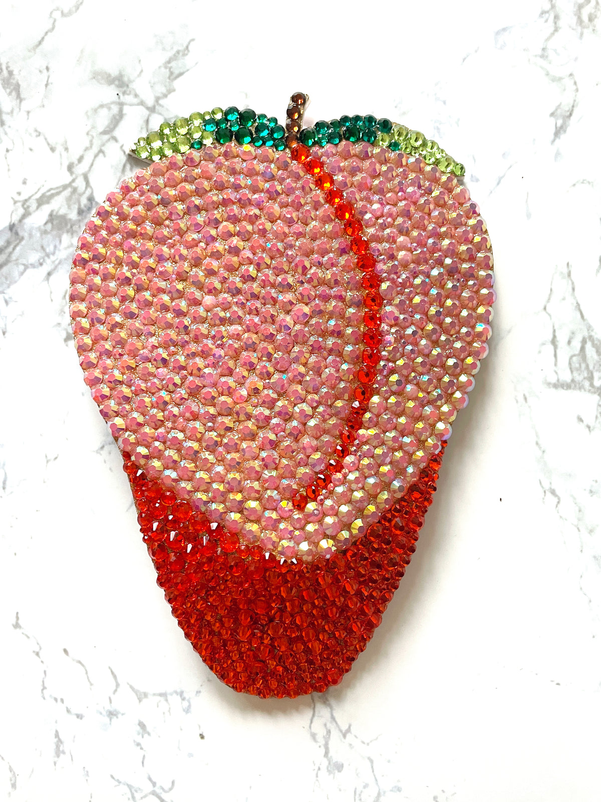 Peach Pasties & Merkin Set, handmade by The Playful Pear — view 4