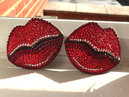 Lipstick Nipple Pasties or Tassels, handmade by The Playful Pear — view 5