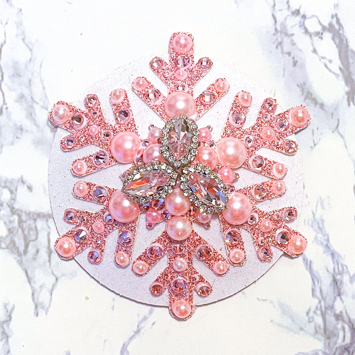 Winter Wonderland Snowflake Nipple Pasties, handmade by The Playful Pear