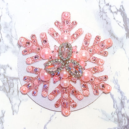 Winter Wonderland Snowflake Nipple Pasties, handmade by The Playful Pear