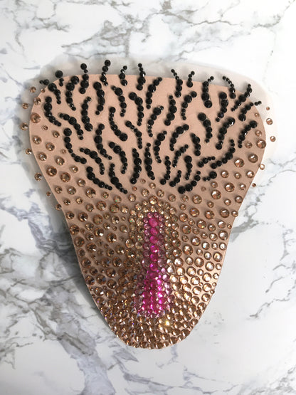 Nips & Bits Merkin Set, handmade by The Playful Pear — view 6