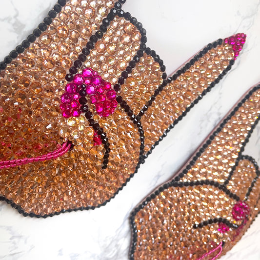 Rock On Nipple Pasties or Tassels, handmade by The Playful Pear — view 2