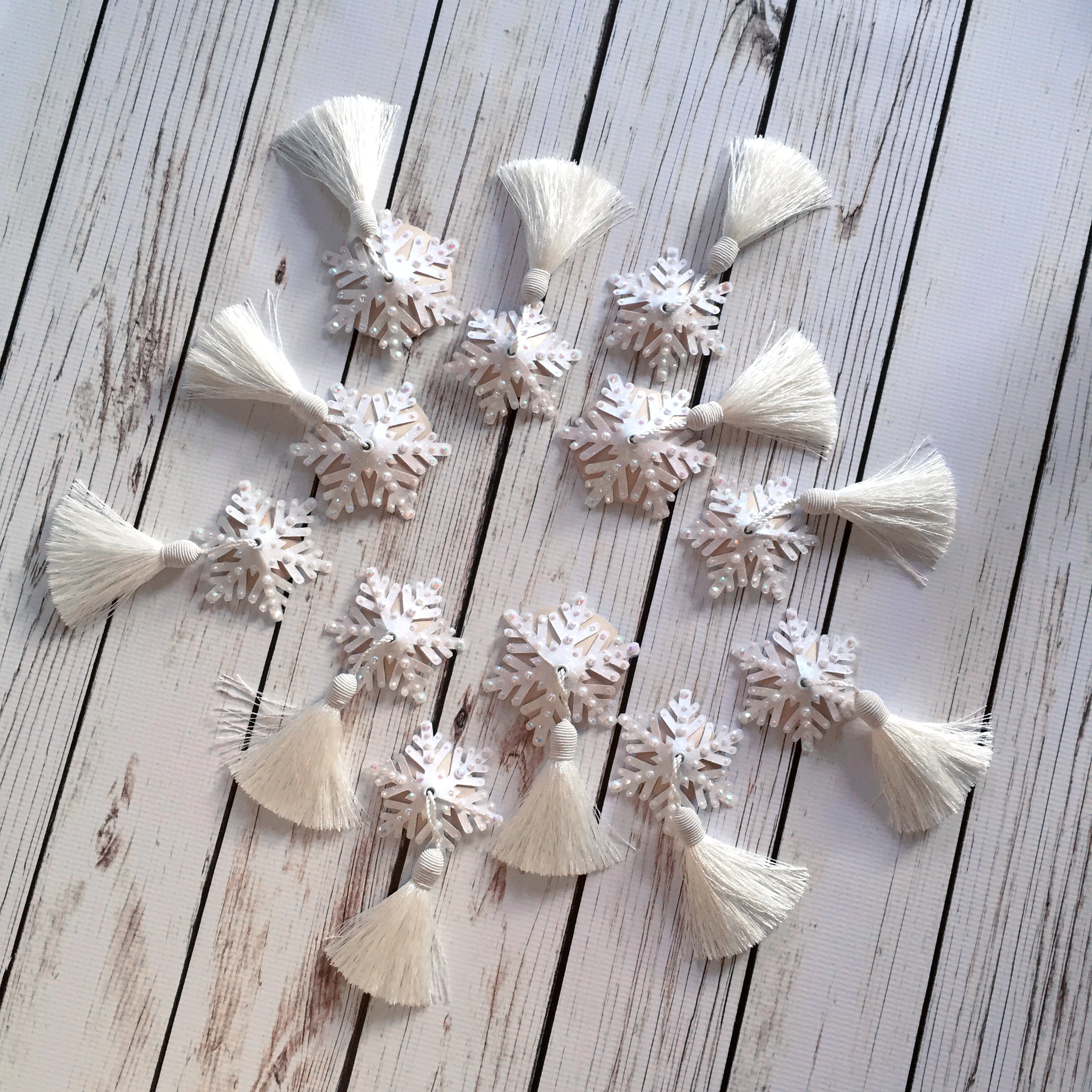 Snowflake Nipple Tassels