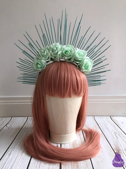Space Queen Headpiece, handmade by The Playful Pear — view 2