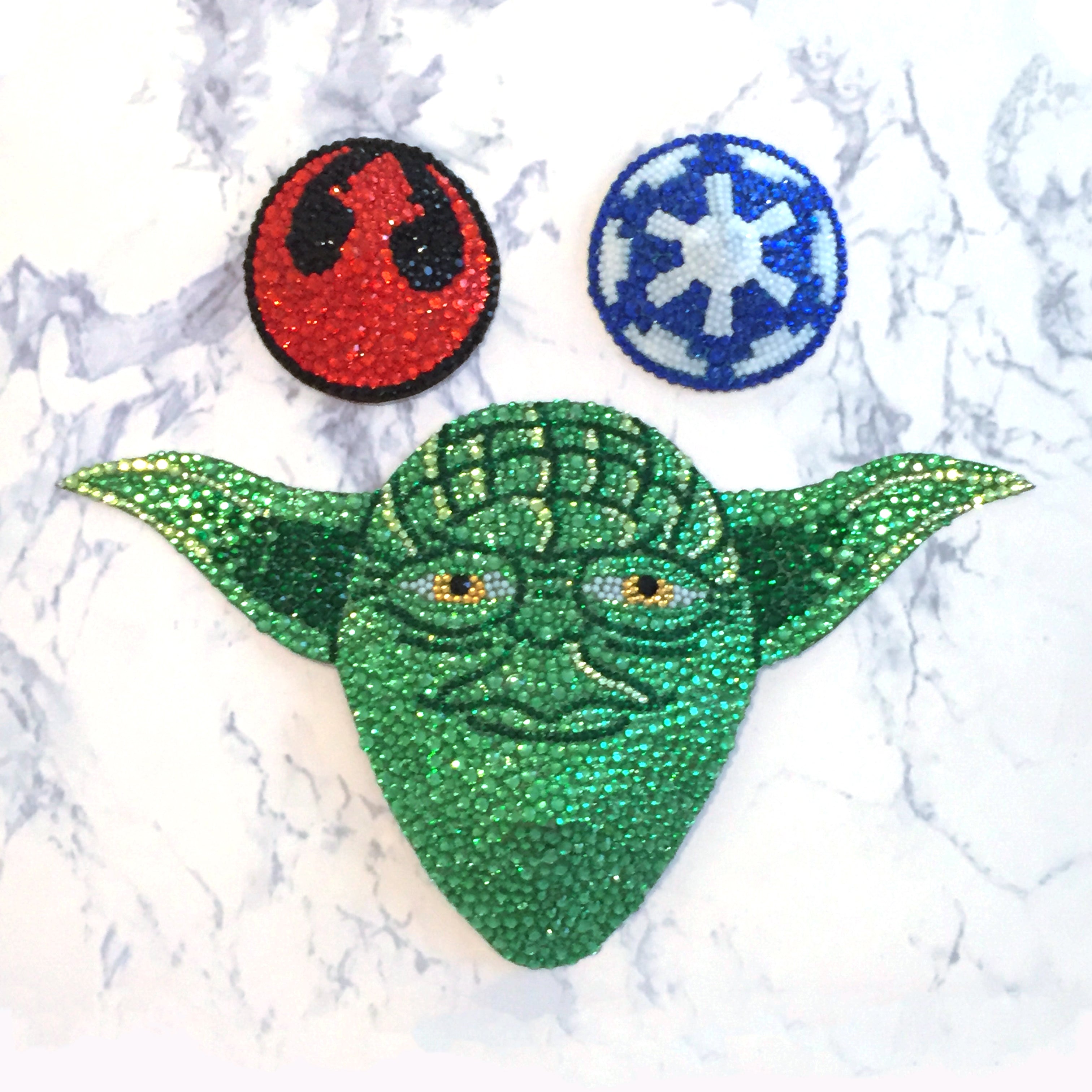 Star Wars Galaxy Round Patch, Rebel Alliance Logo, Embroidered