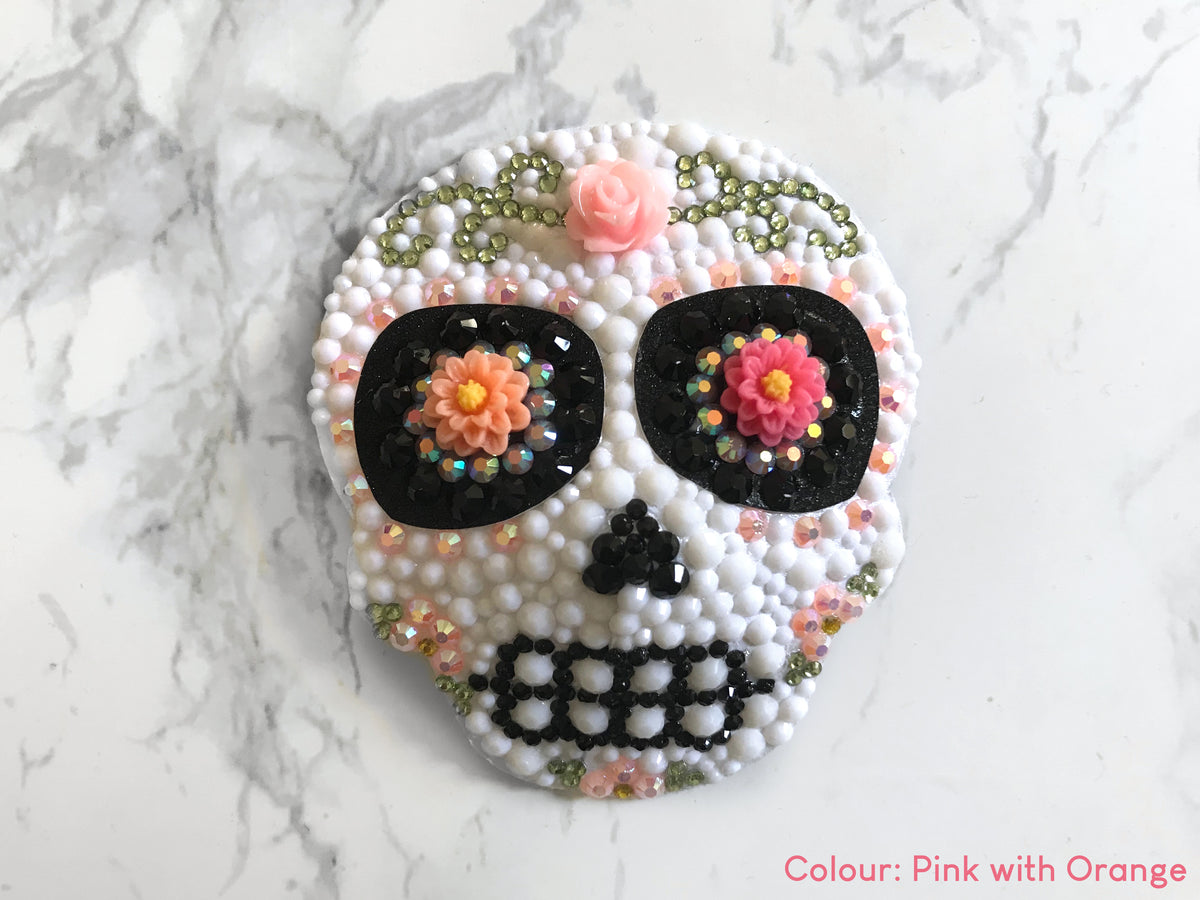Sugar Skull Nipple Pasties, handmade by The Playful Pear — view 2