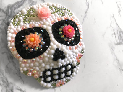 Sugar Skull Nipple Pasties, handmade by The Playful Pear — view 3