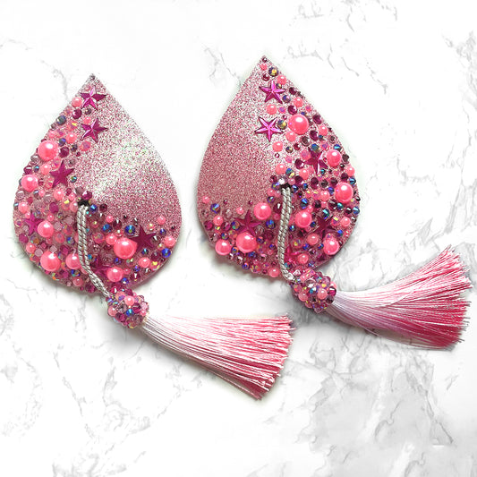 The Venus Collection Nipple Pasties or Tassels, handmade by The Playful Pear — view 2