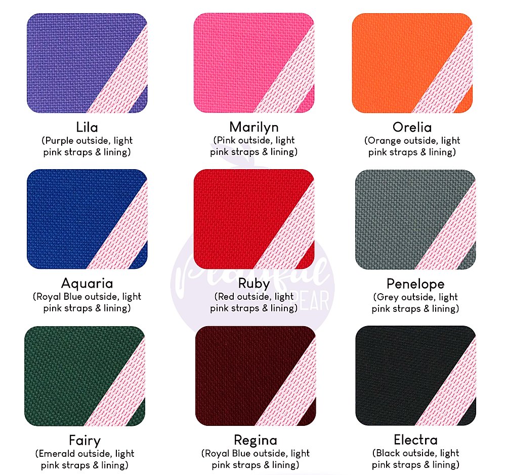 Burlesque Feather Fan Travel Bag